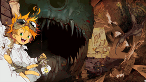 The Promised Neverland 41 Monster Attack Coloring By Lazyeol On Deviantart