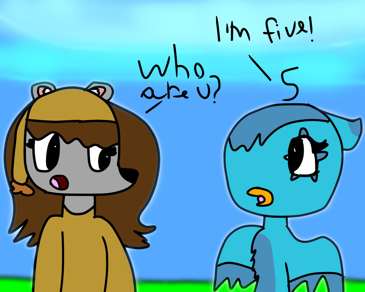 Toni Meets Five (Request) by StellaCat7 on DeviantArt
