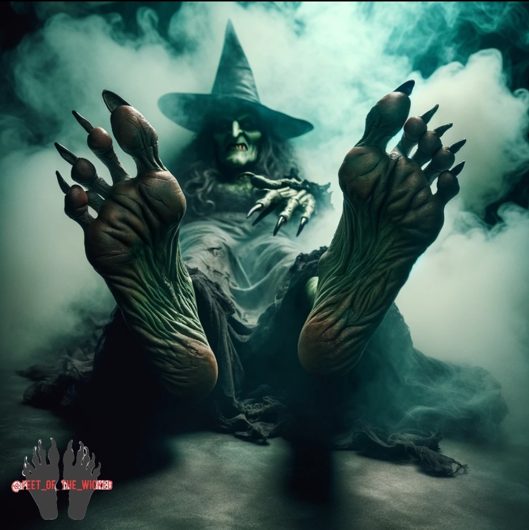 Admire My Feet: A Witch's Final Command 2 by Feetofthewicked on DeviantArt