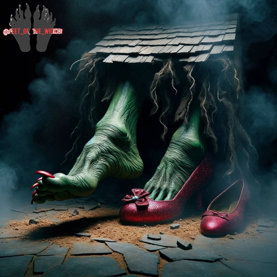 One Ruby Slipper... 1 by Feetofthewicked on DeviantArt