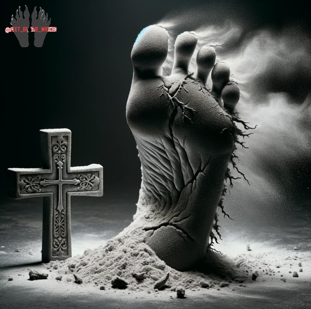 Vampire Foot Vampire Feet Touching The Cross 1 by Feetofthewicked on DeviantArt