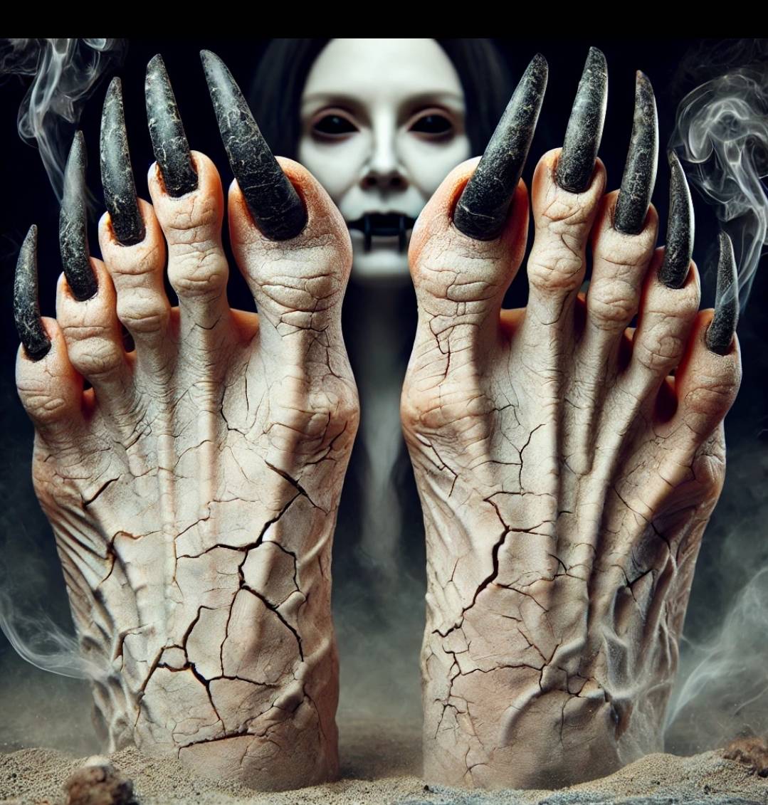 Sun-kissed Vampire Feet