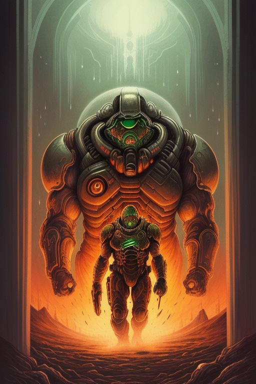 Deviantart Doom Unit Doom illustration by bigdickonyou on DeviantArt