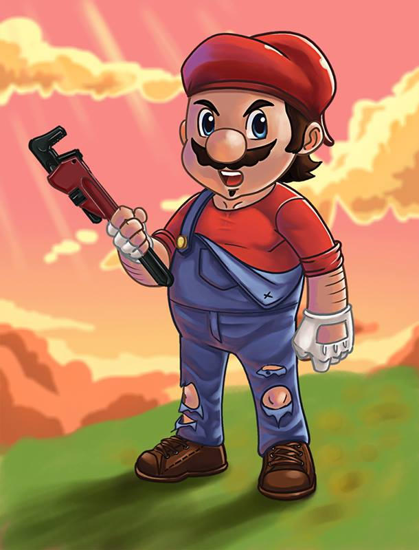 Super Mario Plus by Ozob-Drawings on DeviantArt