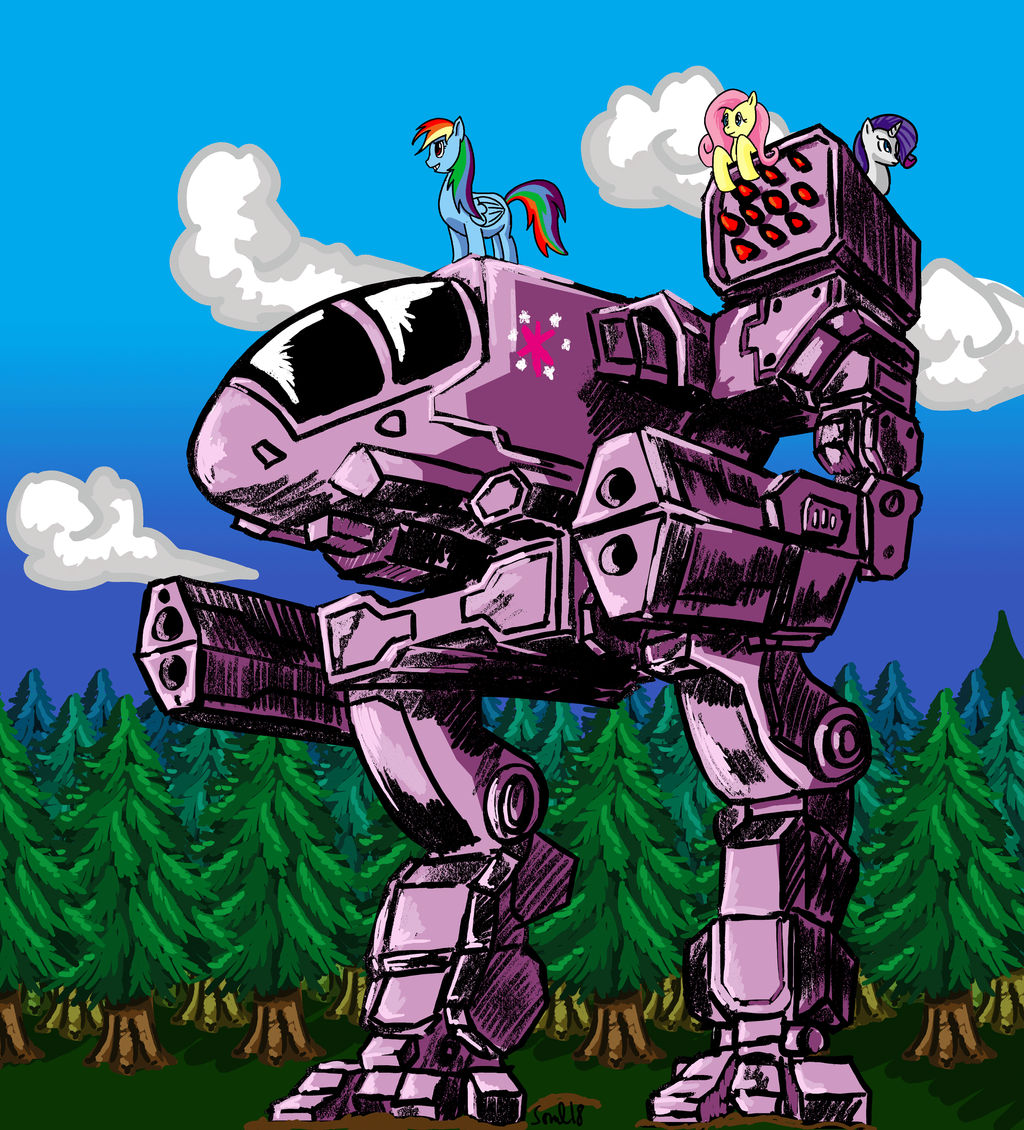 Battletech Crossover Battletech MLP crossover idea gift by zaceron on DeviantArt
