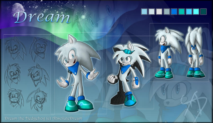 Dream the hedgehog ref