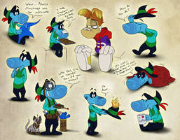 Mordecai Drawings
