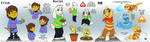 OTV Comic: Main Characters by AbsoluteDream