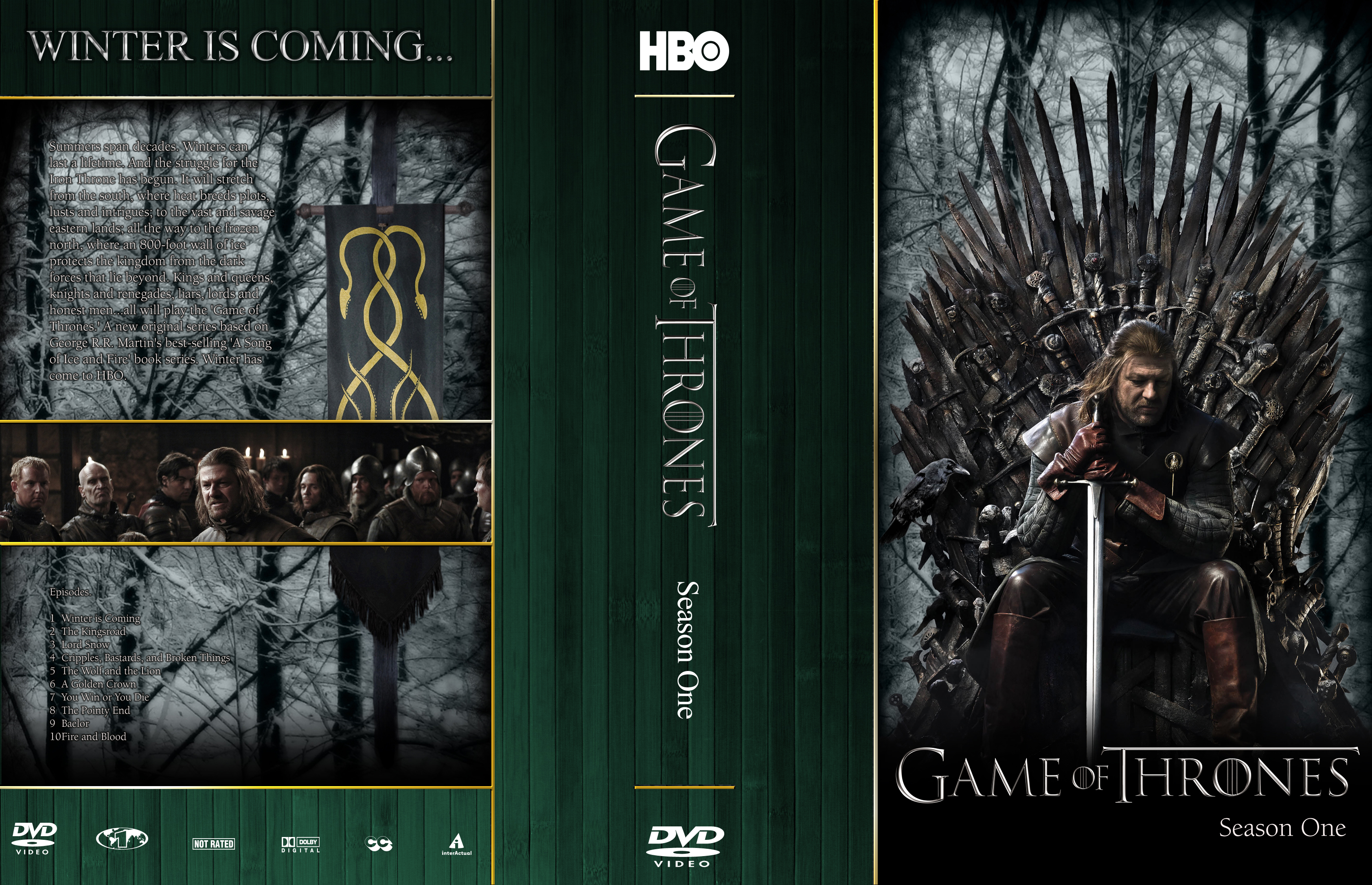 Game of Thrones Season 1 R1 Cover by Mastrada101 on DeviantArt Game of Thrones Season 1 R1 Cover by Mastrada101 on DeviantArt