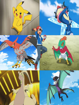 Ash Ketchum's Kalos Pokemon Team