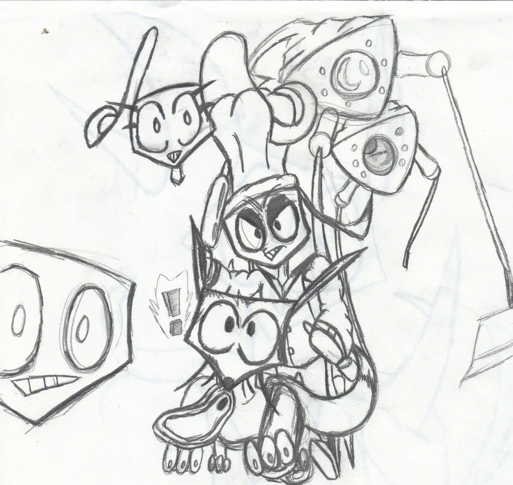 Another art dump. by Robot-and-Alien-Dude on DeviantArt