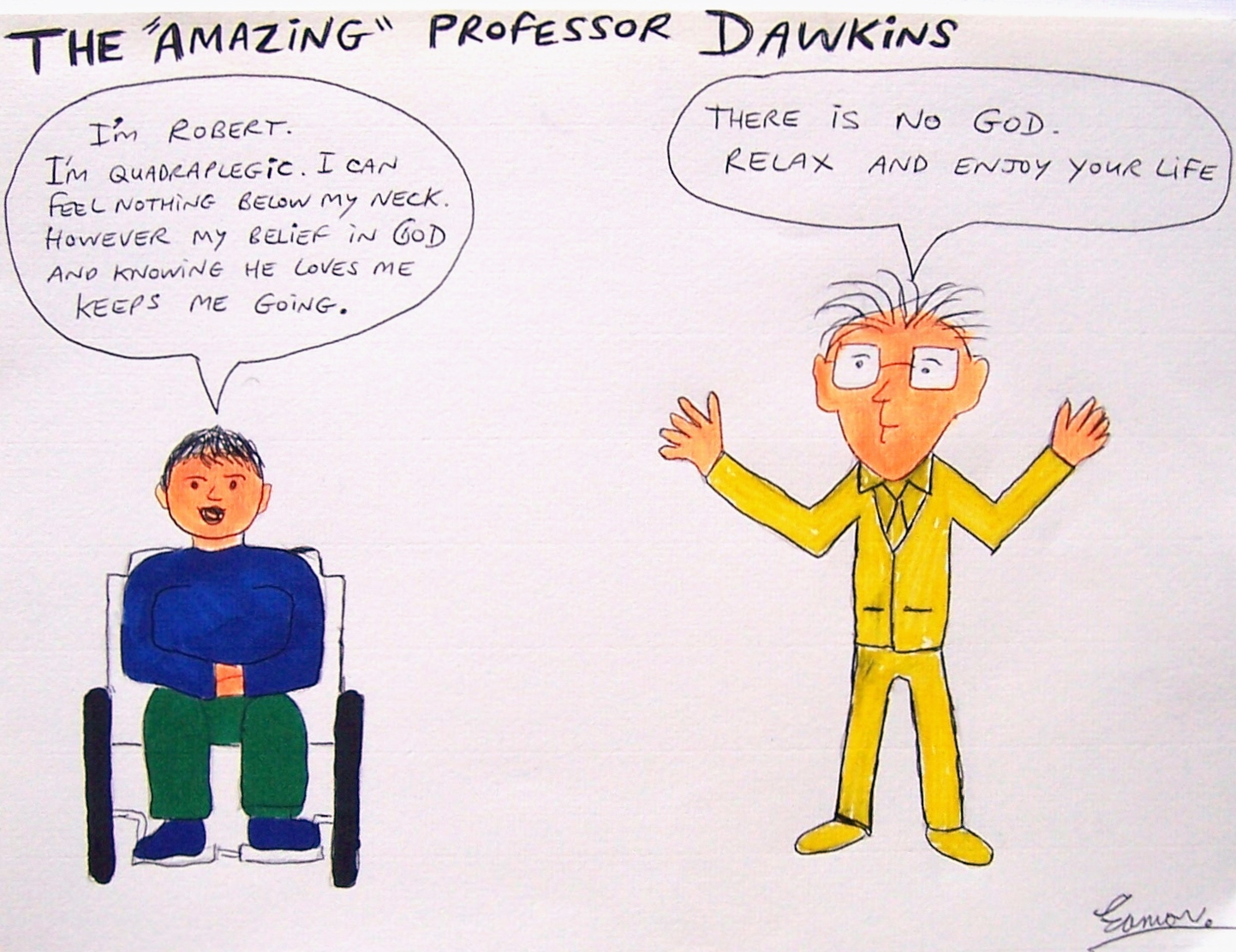 The amazing professor dawkins