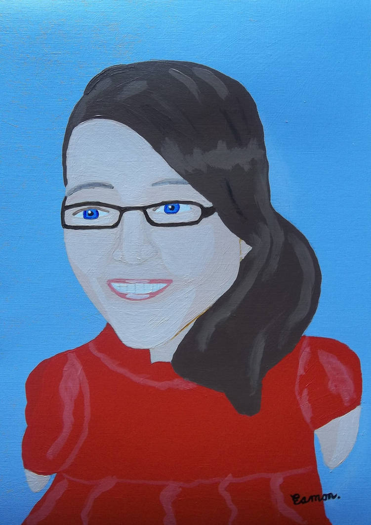 JOANNE O' RIORDAN -NO LIMBS, NO LIMITS by EamonReillyArtist on DeviantArt