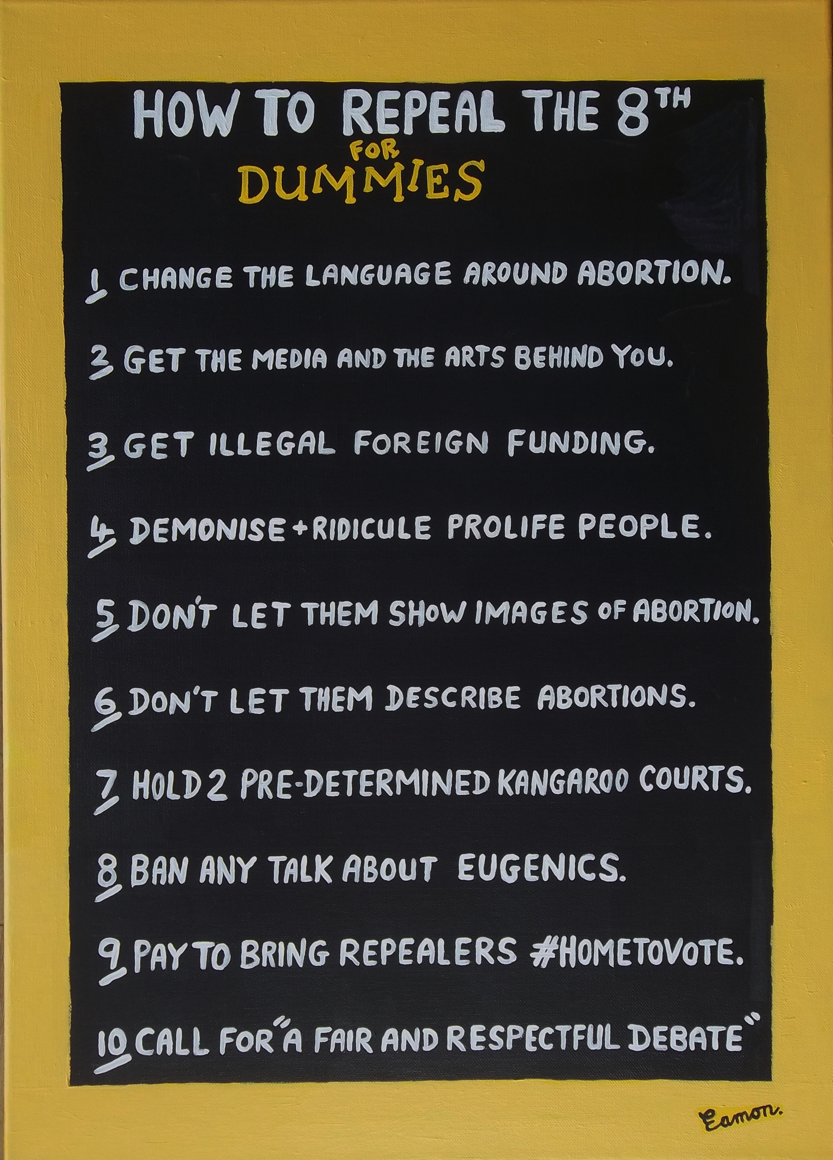 HOW THEY #REPEALEDTHE8TH FOR DUMMIES