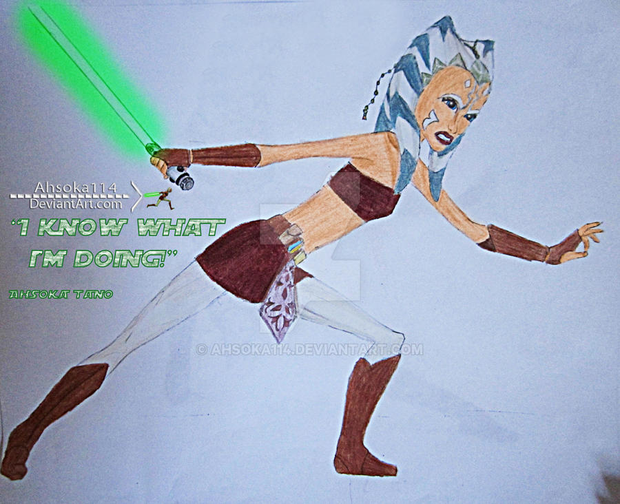 I Know What Im Doing-Ahsoka_Colored