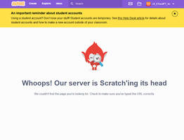 I found the secret scratch glitch