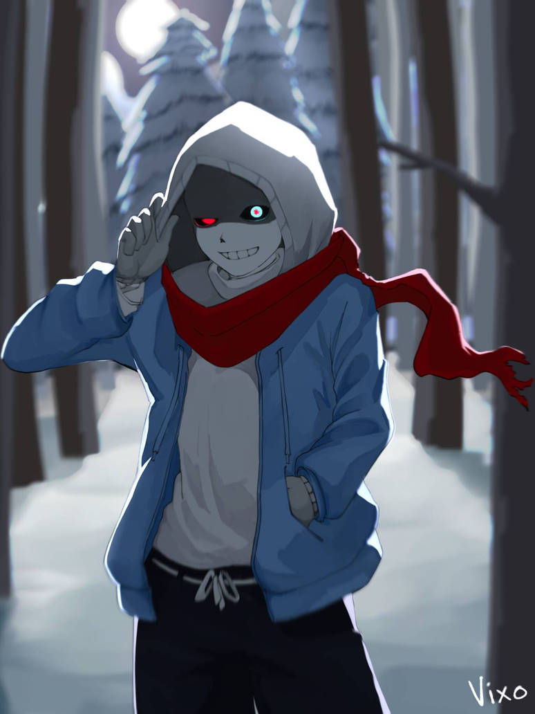 Dust Sans by CVoxll on DeviantArt