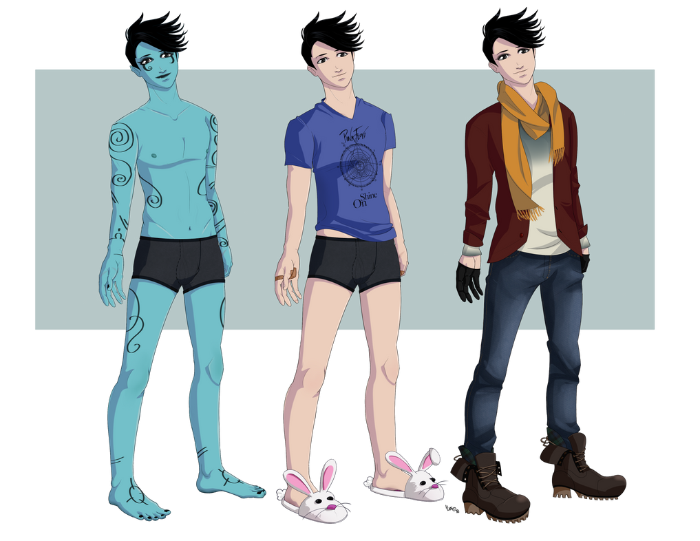 Aphrah Blue Rafters Wardrobe by HaintSoul on DeviantArt