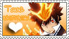 Tsuna Stamp by N3K0T3NShi1 by N3K0T3NShi1