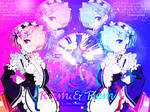 Rem and Ram Wallpaper Edition