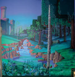 Fantasy Mural side two