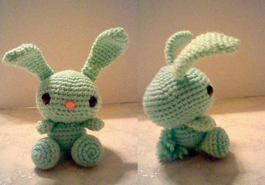 Amigurumi Spring Bunny