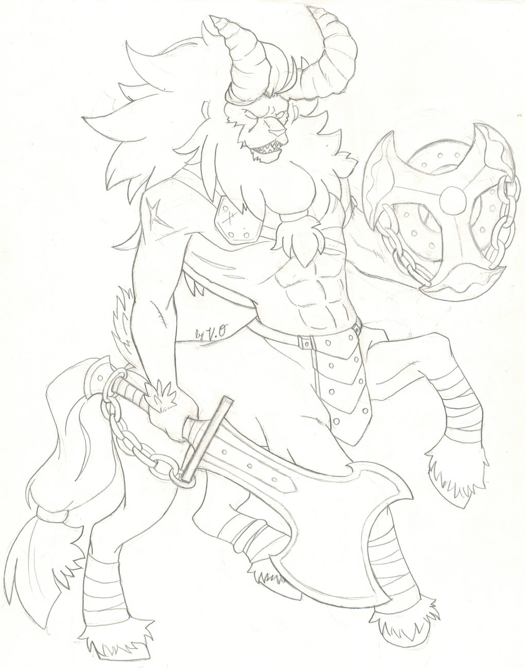 Botw Lynel Coloring Pages
