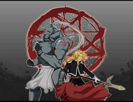 FMAB (Fanart)- Fullmetal Alchemist Brothers