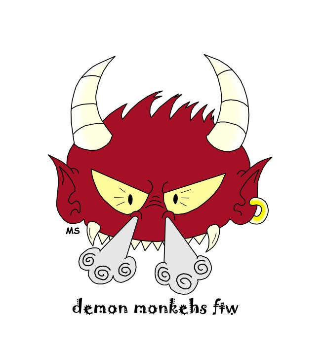 Demon Monkehs? by DMonkeh on DeviantArt