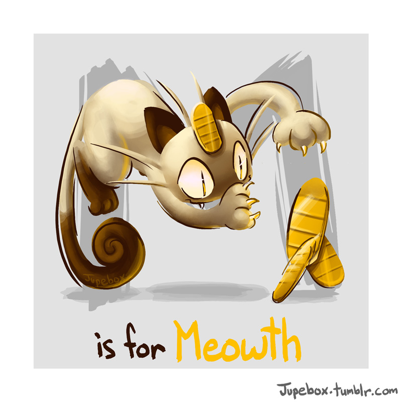 M is for Meowth