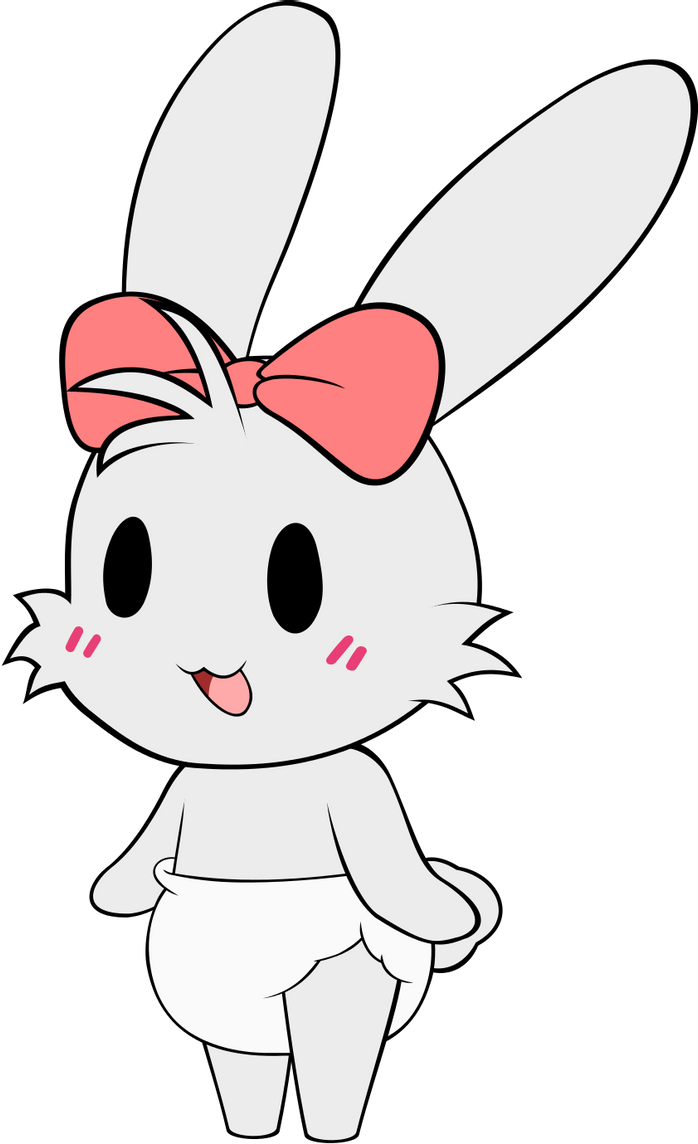 Haley Rabbit Chibi (By Megarainbowdash2000) by EPMIXForever on DeviantArt