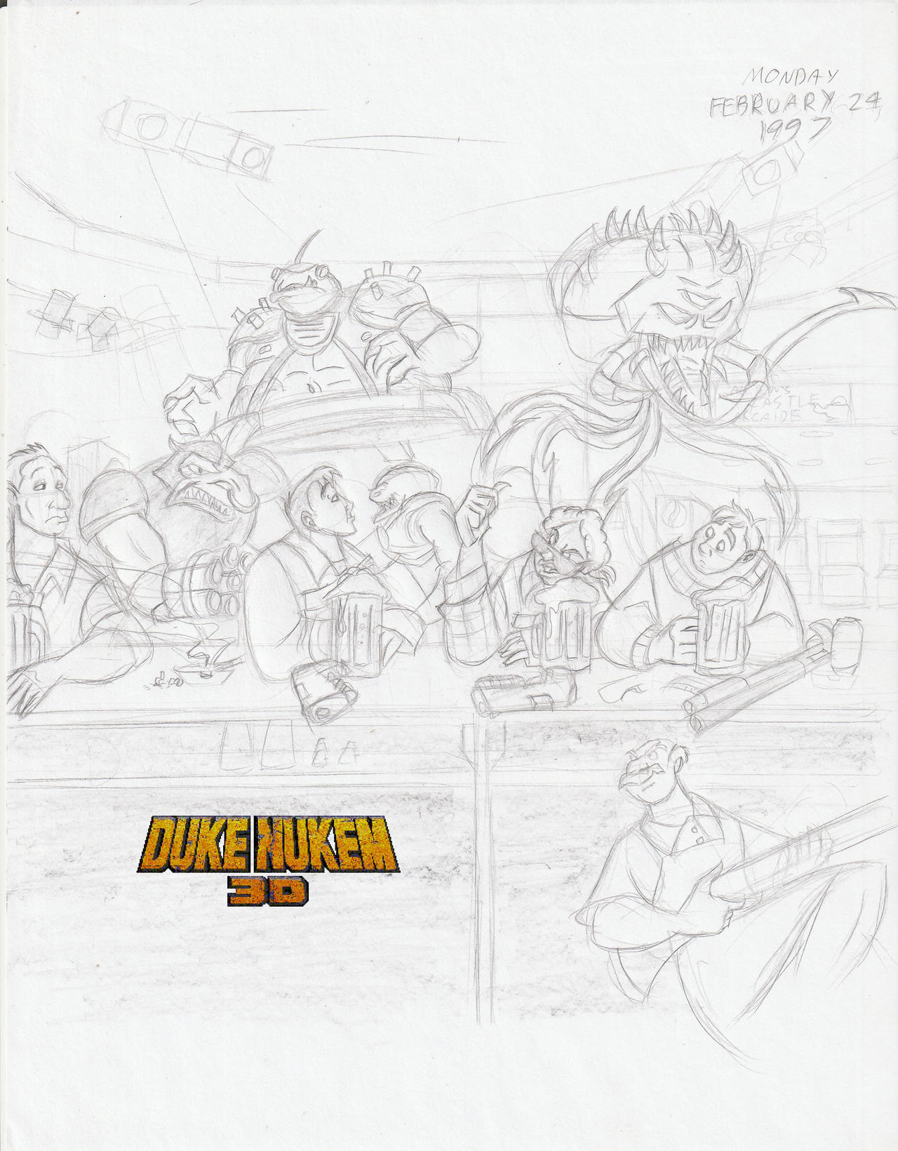 Andus Duke Nukem 3D (Redrawned) by EPMIXForever on DeviantArt