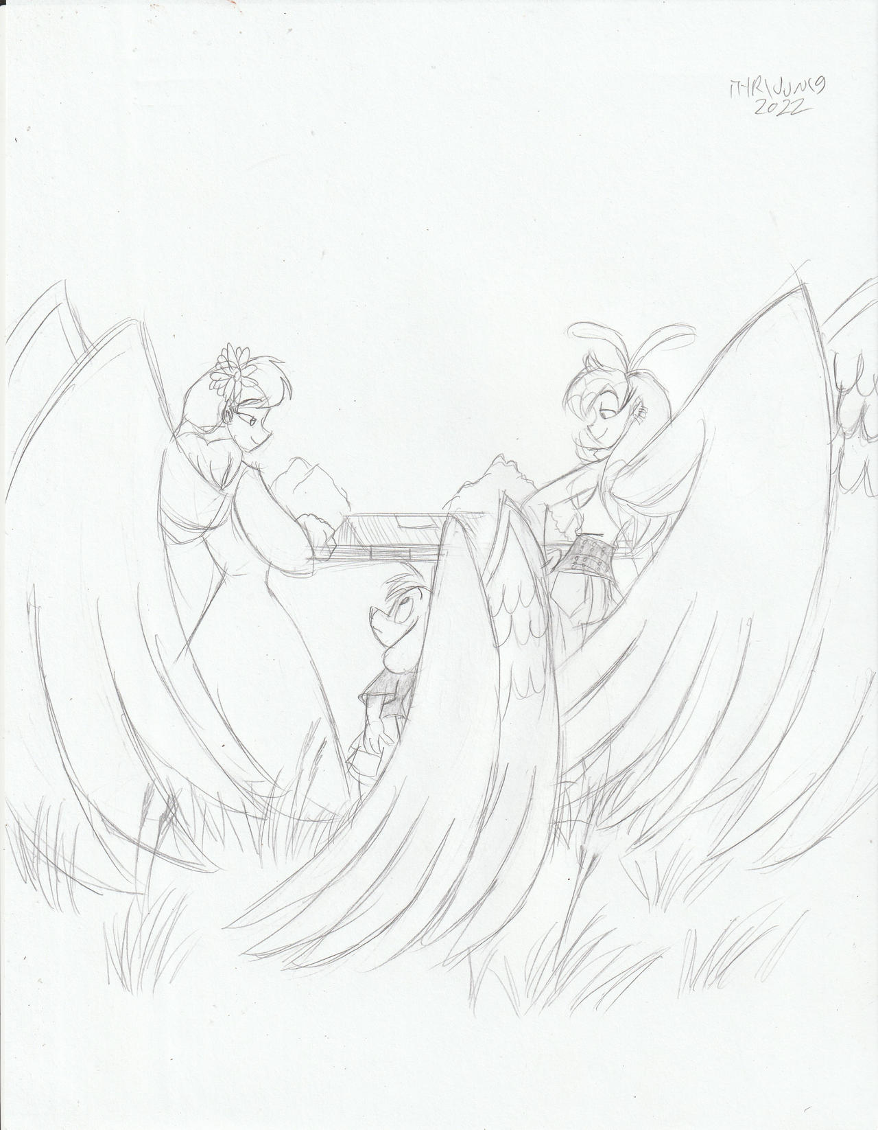 Andus - Ellie, Ralph And Steph With Angel Wings by EPMIXForever on ...