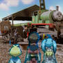 Dan,Runo And Marucho  Witnessed Percy's Accident