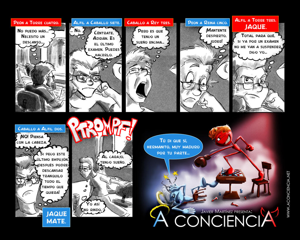 A CONCIENCIA: 01 - Abren las blancas by javiperillas
