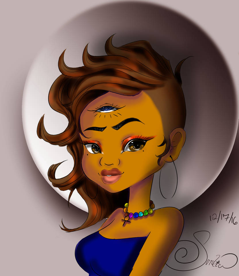Third Eye Girl by SuperKitty99 on DeviantArt