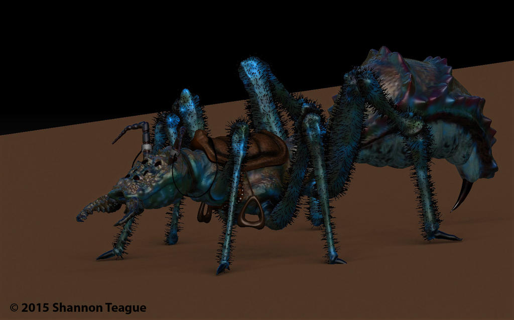 Insect Warrior Mount by ShannonTeague on DeviantArt