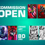 Commission NOW OPEN