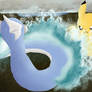 Battle! Dratini vs Pikachu