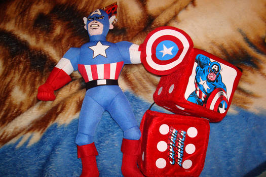 Sugarloaf toys Captain america and Dice