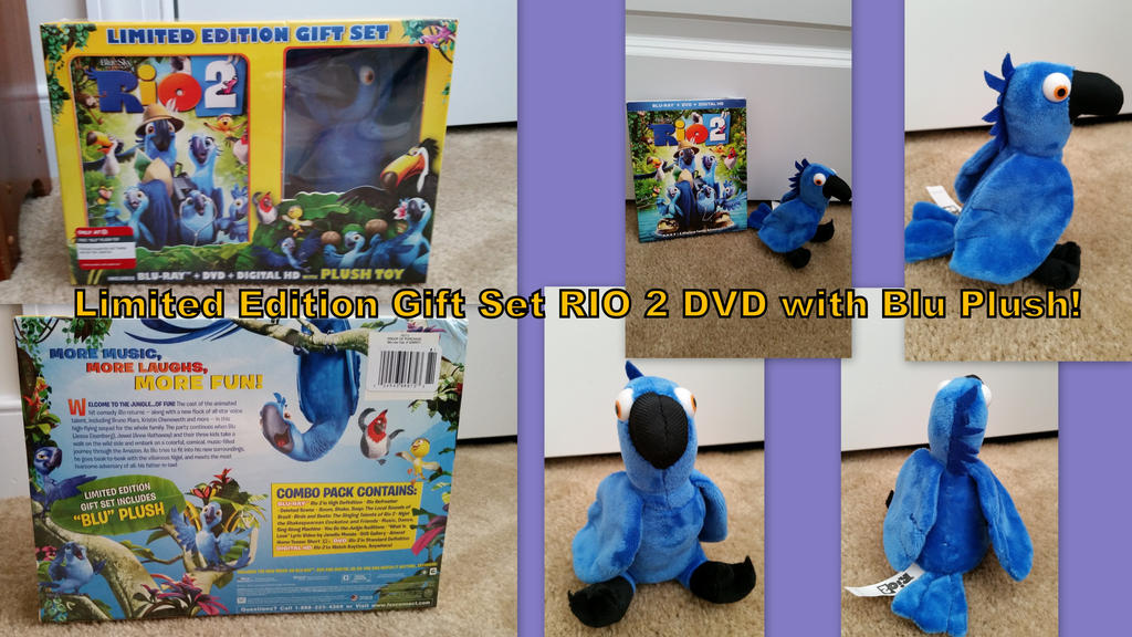Limited Edition Rio 2 Gift Set With Blu Plush By Vesperwolfy87 On Deviantart Limited Edition Rio 2 Gift Set With Blu Plush By Vesperwolfy87 On Deviantart