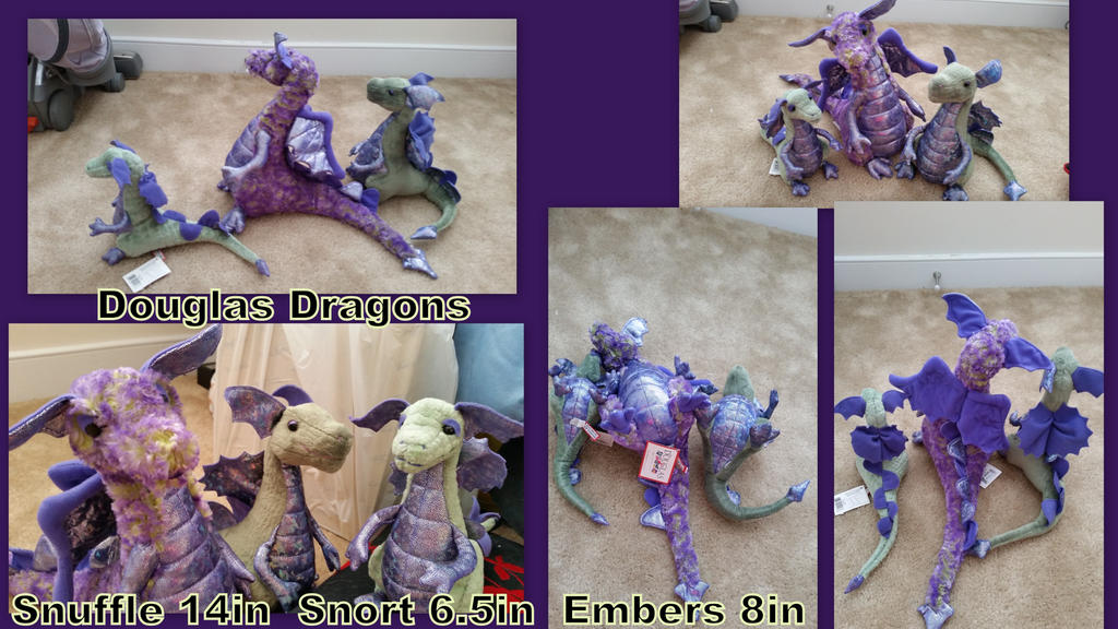 Douglas Dragons Snuffle, Snort, and Embers