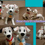 Disney Store 101 Dalmatians Pongo and Perdita 14in