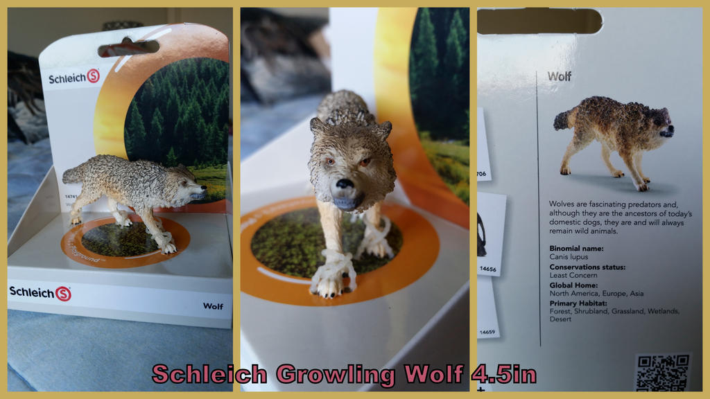 Schleich Growling Wolf