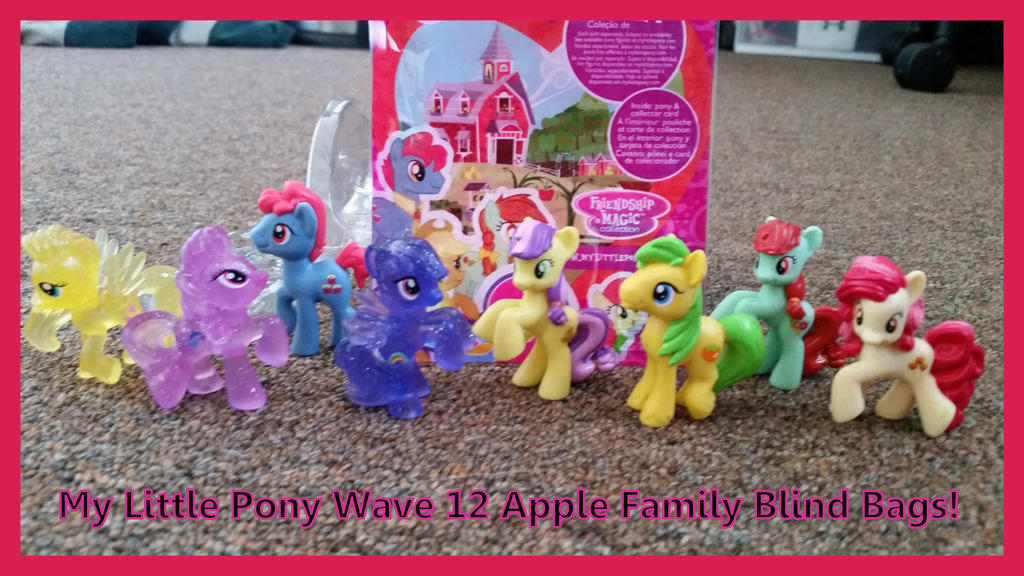 MLP Wave 12 Apple Family bbgs