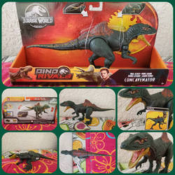 Mattel JW Dino Rivals Dual Attack Conavenator