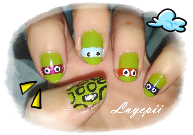 Nails art TMNT