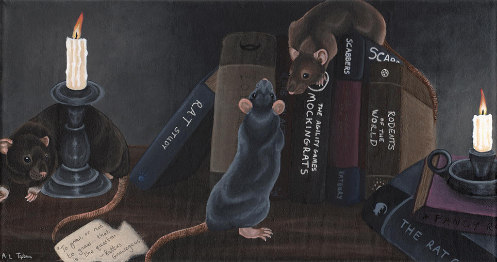 Library Rats by wolfysilver on DeviantArt