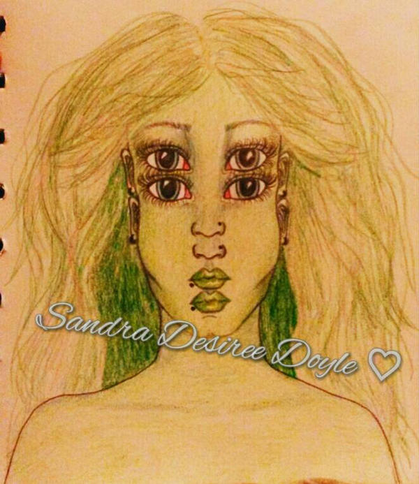 Double vision drawing by Sandradesiree on DeviantArt