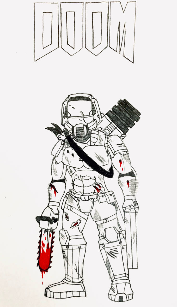 Doomguy (OLD) by LeonidasAura on DeviantArt
